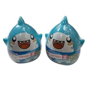 NEW Lanky Box Thicc Shark Glow In The Dark Mystery Series 5 (X2) CHRISTMAS GIFT